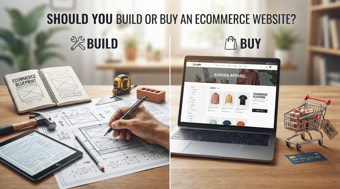 Should You Build or Buy an eCommerce Website