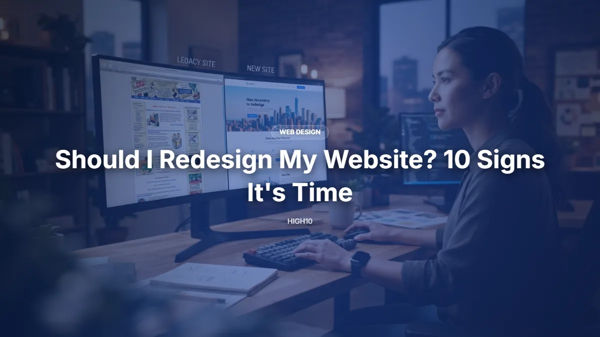 should I redesign my website